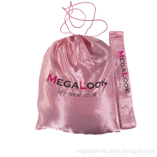 Desgin Your Custom Logo Hair Extension Packaging,Beautiful Satin hair extension packaging Bags,Buy Hair Get Free Private Labels